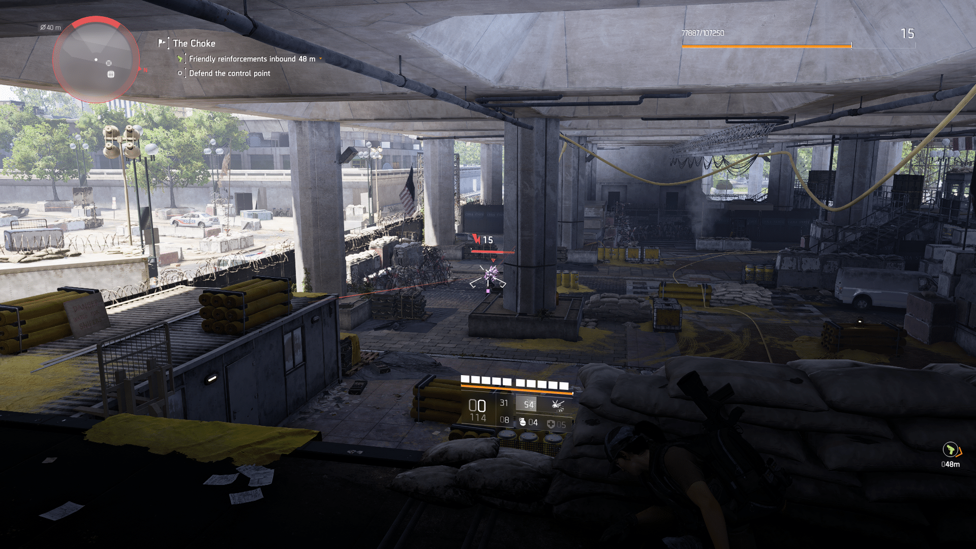the choke control point division 2