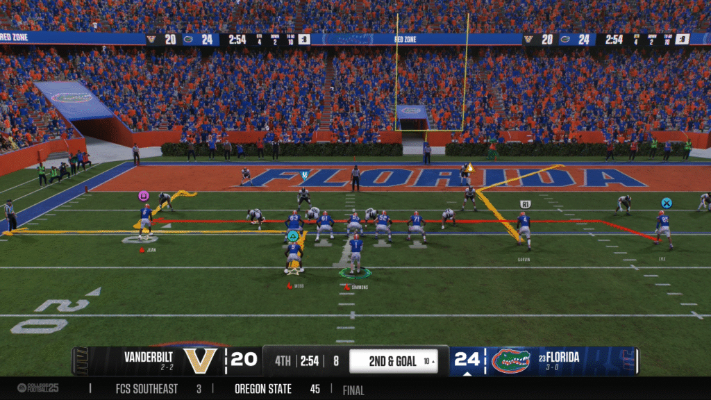 pass play layout ncaa football 25